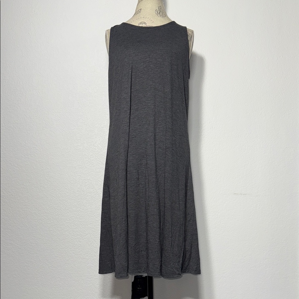 Sleeveless Gray Dress